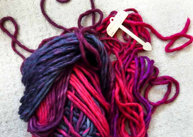 My unruly skein of yarn