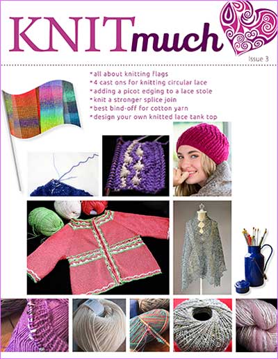 KNITmuch Issue 3 Cover
