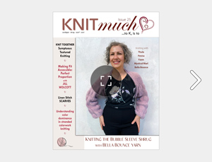 KNITmuch Issue 25 Cover