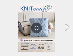 KNITmuch Issue 26 Cover