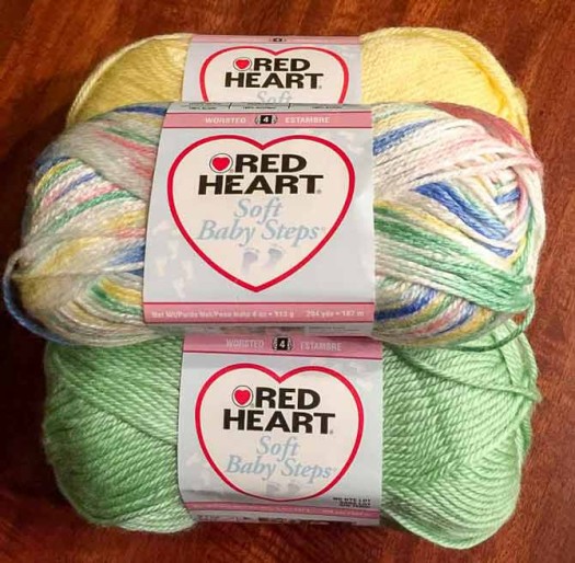 Just because this is classified as baby yarn, doesn't mean that it can't become something soft and luxurious for mom too!