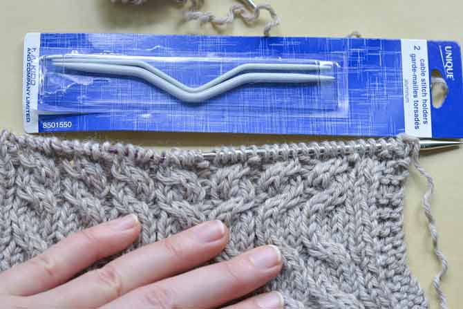 Knitting with cables - Part 2!