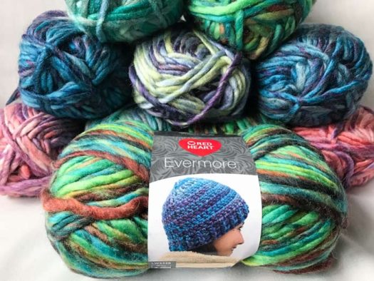 Evermore yarn from Red Heart!