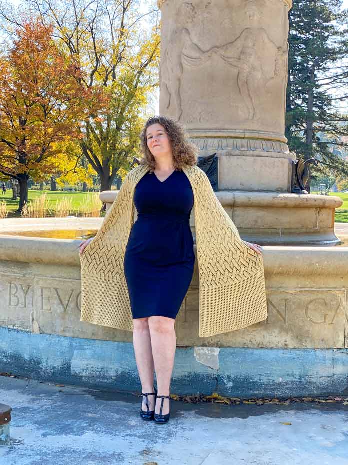 Tiles and Tesserae Wrap by Nancy Lekx for ANPTmag Issue 61; photo by Carla A. Canonico for ANPTmag