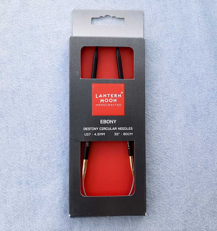 Destiny fixed circular knitting needles by Lantern Moon