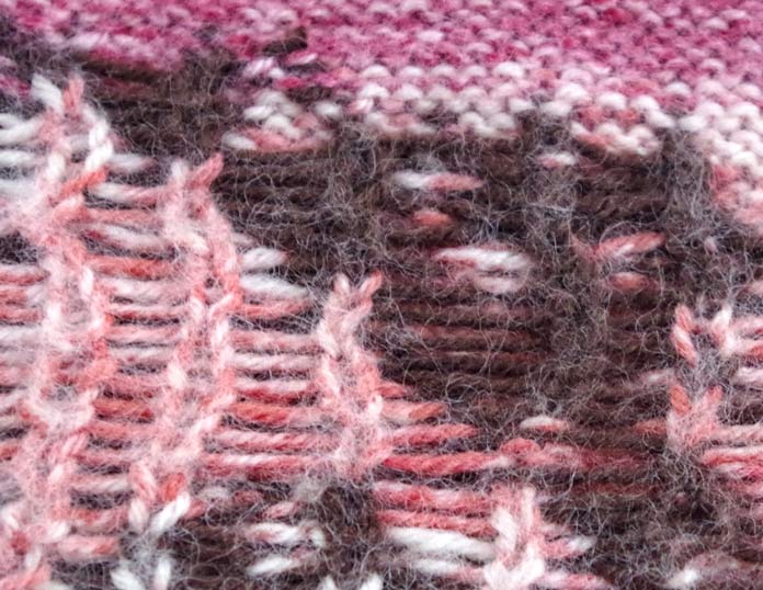 Intarsia knitters! Ladder Back Jacquard technique changes everything -  KNITmuch
