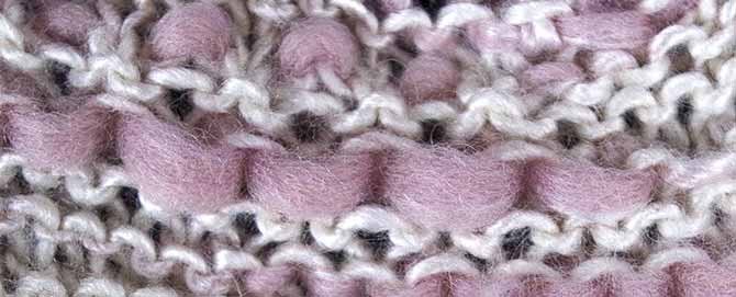 How to avoid pooling in knit fabric