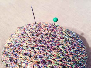 Pincushion in the color Sprout