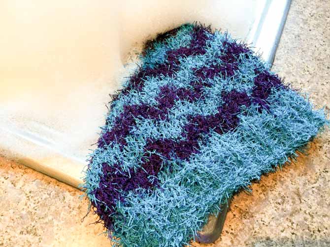 Knitted Wool Dish Mat