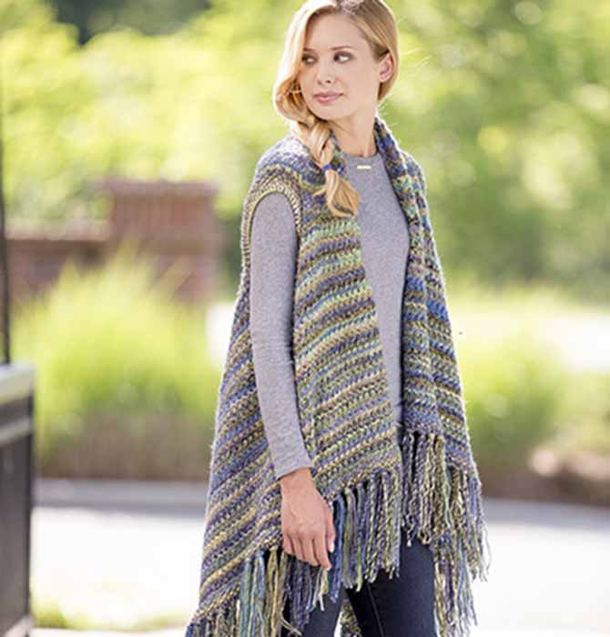 Free pattern roundup for Classic Shades Frenzy yarn