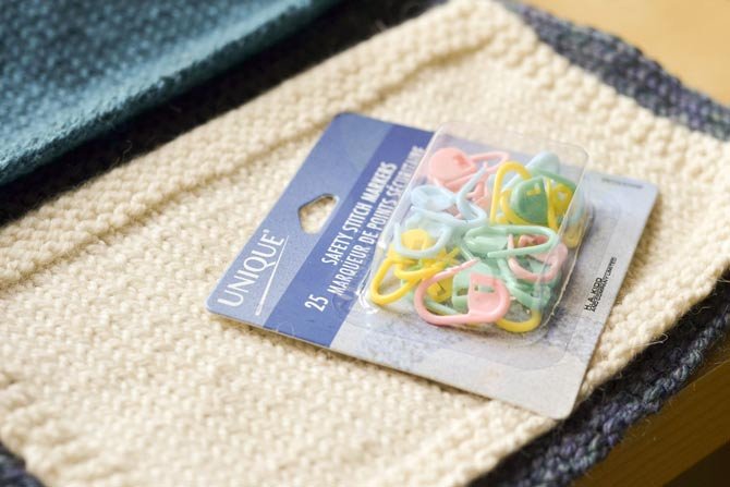 Stitch markers are very versatile tools to keep in your kit.