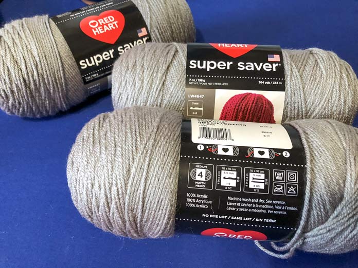 Super Saver in the color Dusty Grey with the washing instructions.