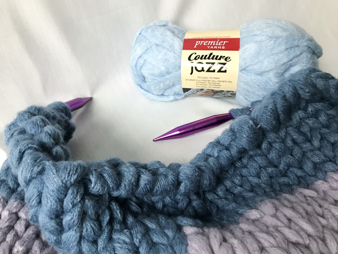 6 tips for knitting easily with jumbo yarn and large needles